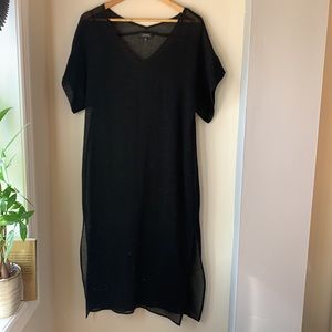 Black Babaton Dress with Slip